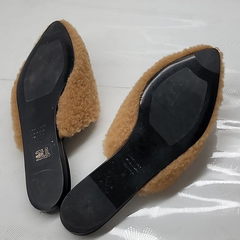 Jenni Kayne Shearling mules size 41 - Picture 8 of 10